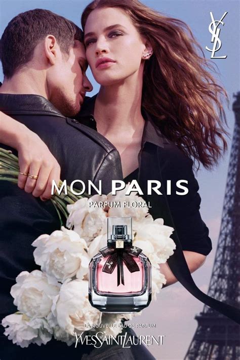 affiche publicitaire parfum